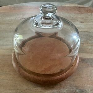 Vintage Goodwood Glass Dessert Cheese Dome
